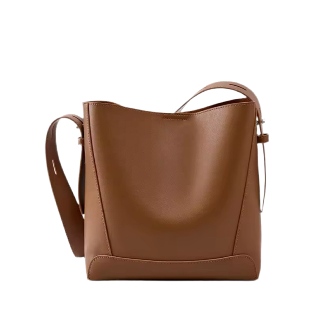 Kate- axelremsväska Cognac