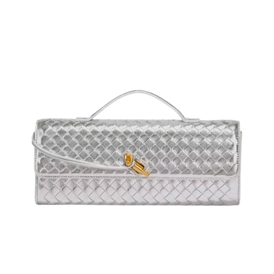 Stella- clutch Silver