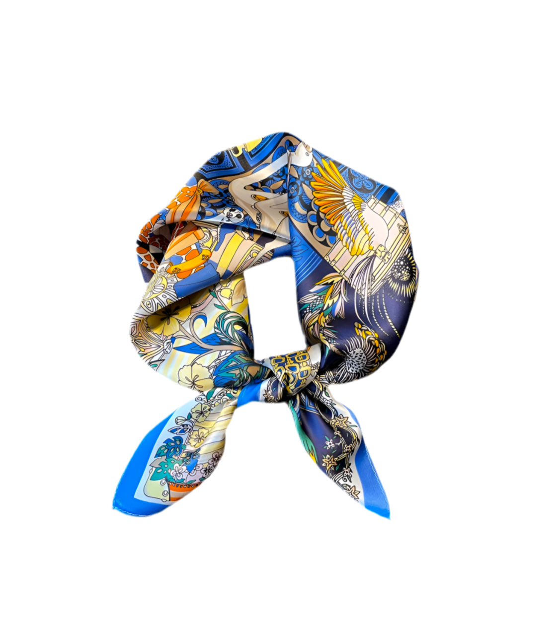 Megan- scarf Blå